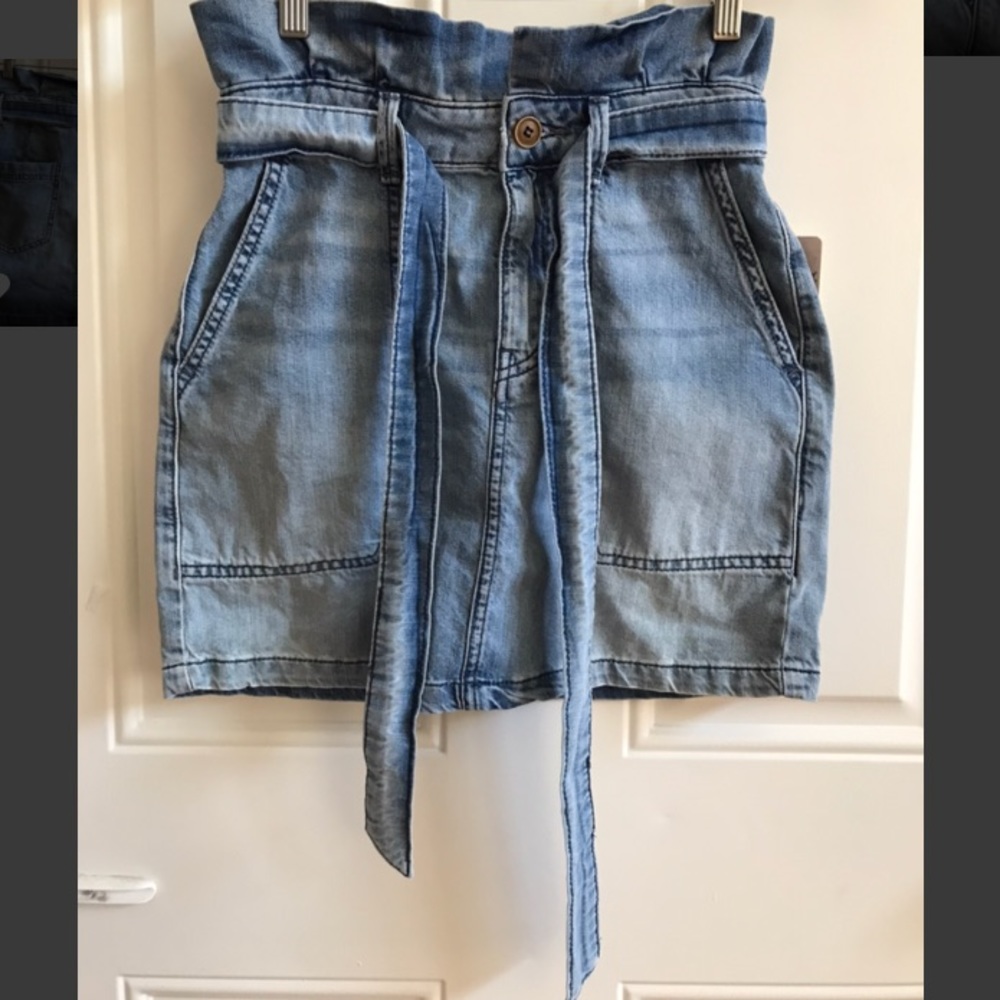 Free People Denim Skirt